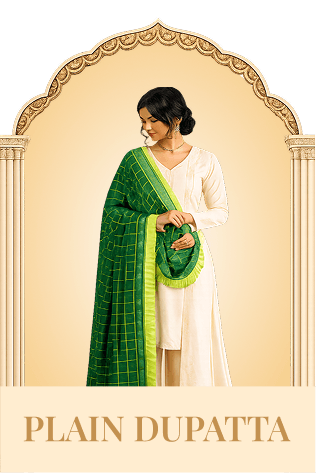 Plain Dupatta