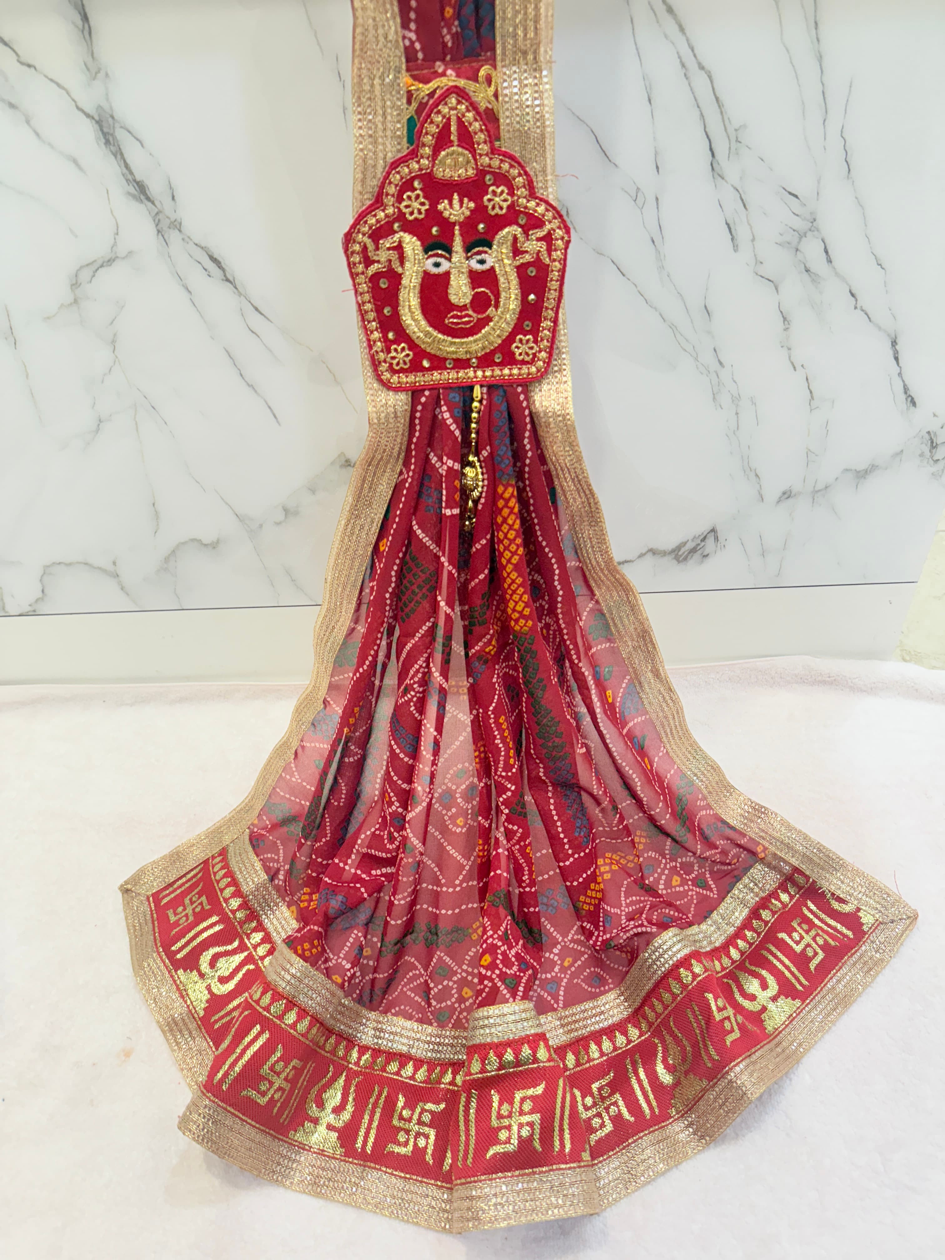 Renial Chunri brooch With Sati Mata brooch