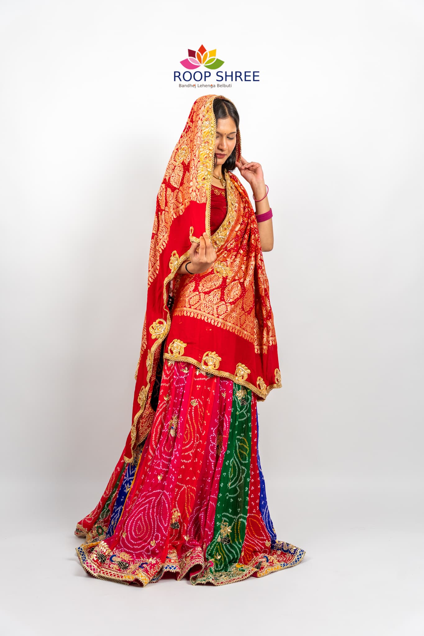 Kadhi georgette belbuti Chunri