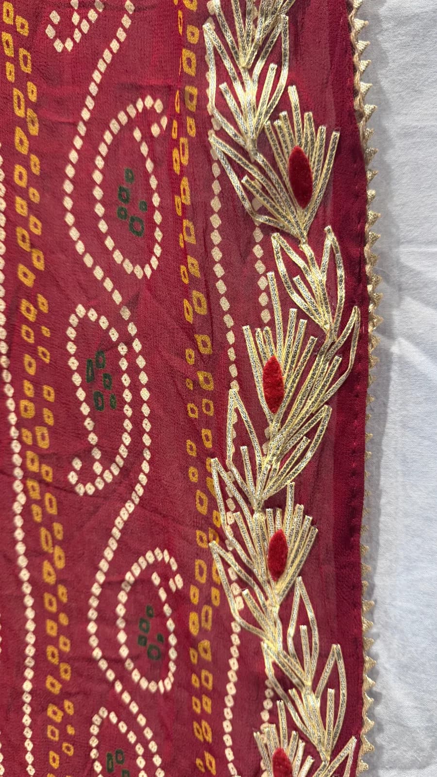 Viscose Gotapatti Chunri Dupatta