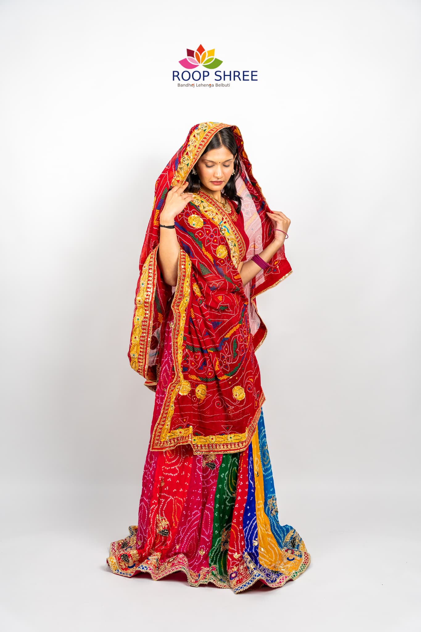 Ek Paat Georgette RadhaKishan Chunri