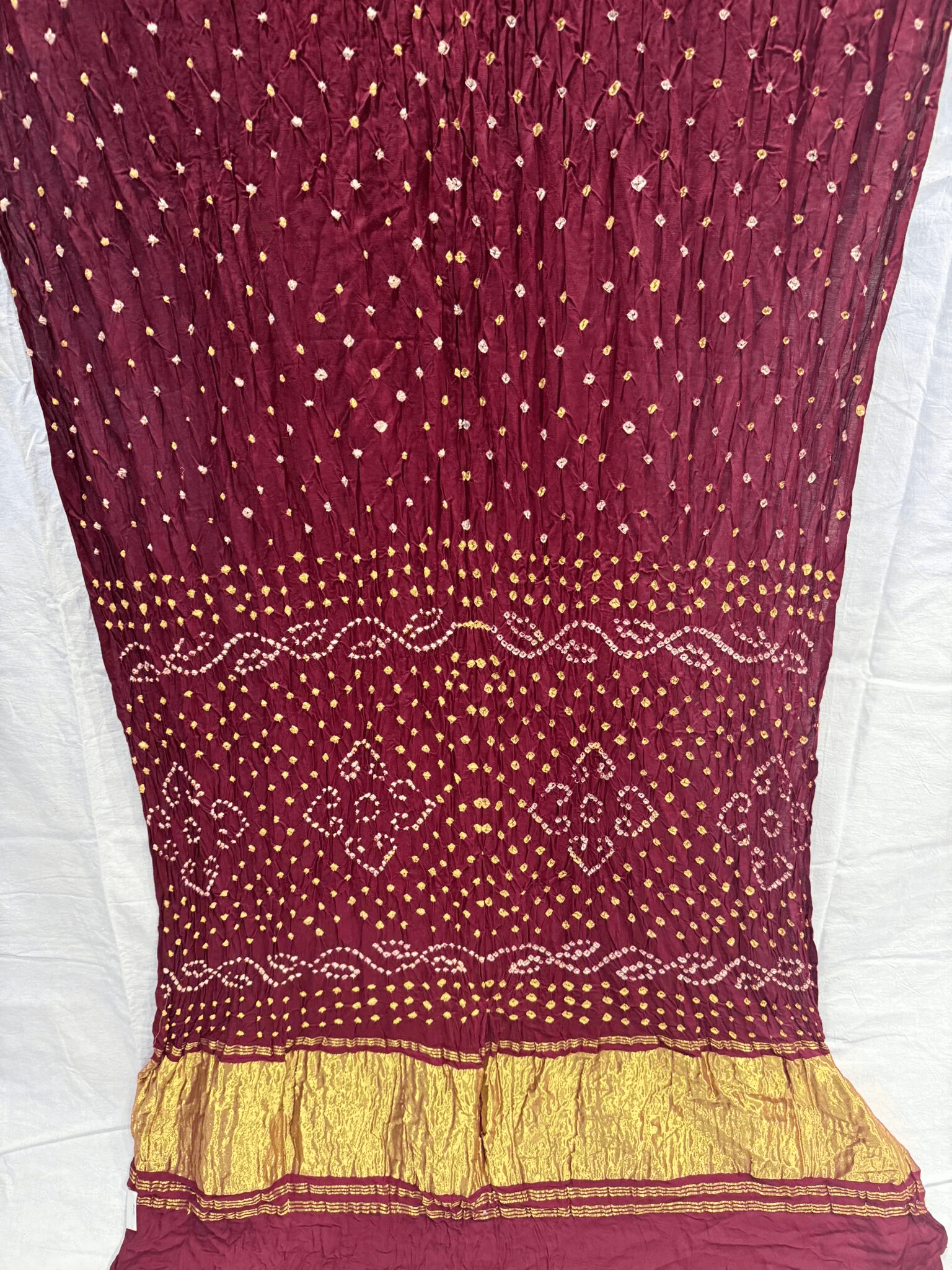 Modal silk Boond Saree