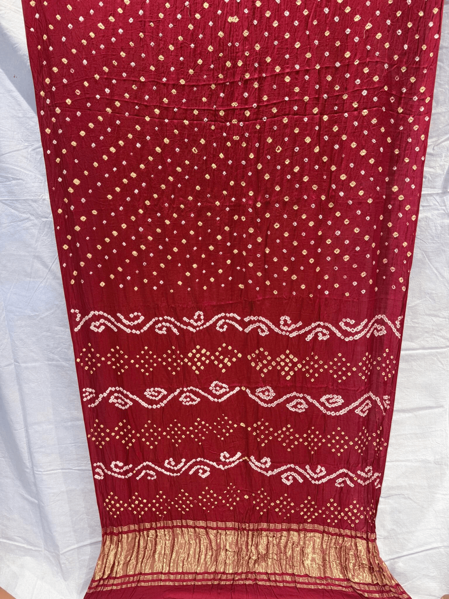 Modal silk Boond Saree