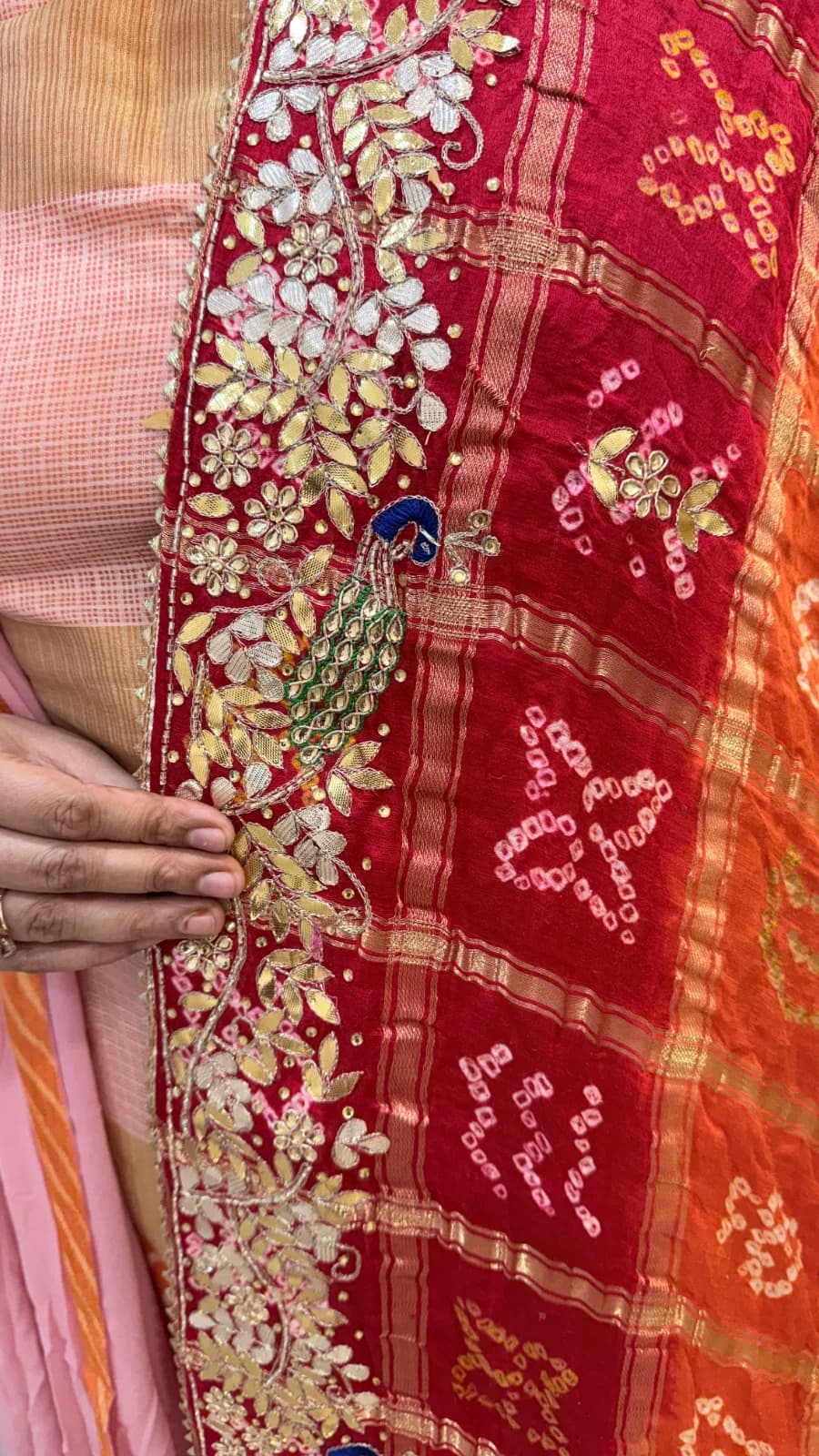 Shahi Gotapatti Kasab Dupatta